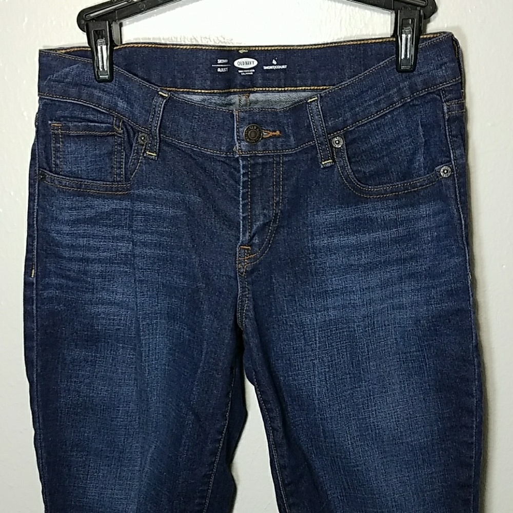 Old navy skinny short jeans