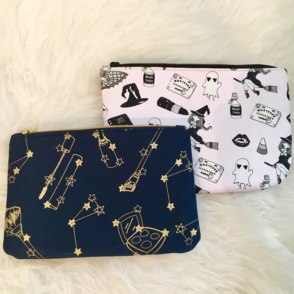 Small Patterned Makeup Bags
