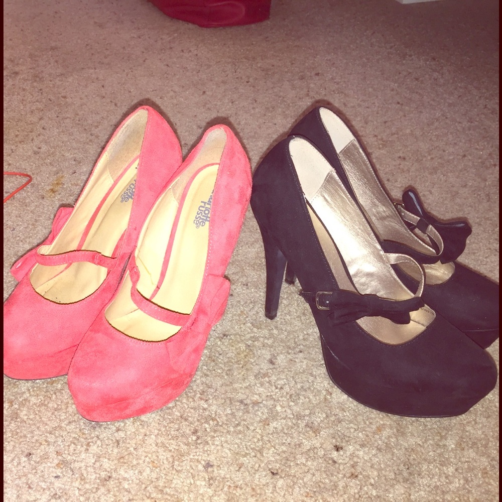 Two Charolette russe stiletto heals