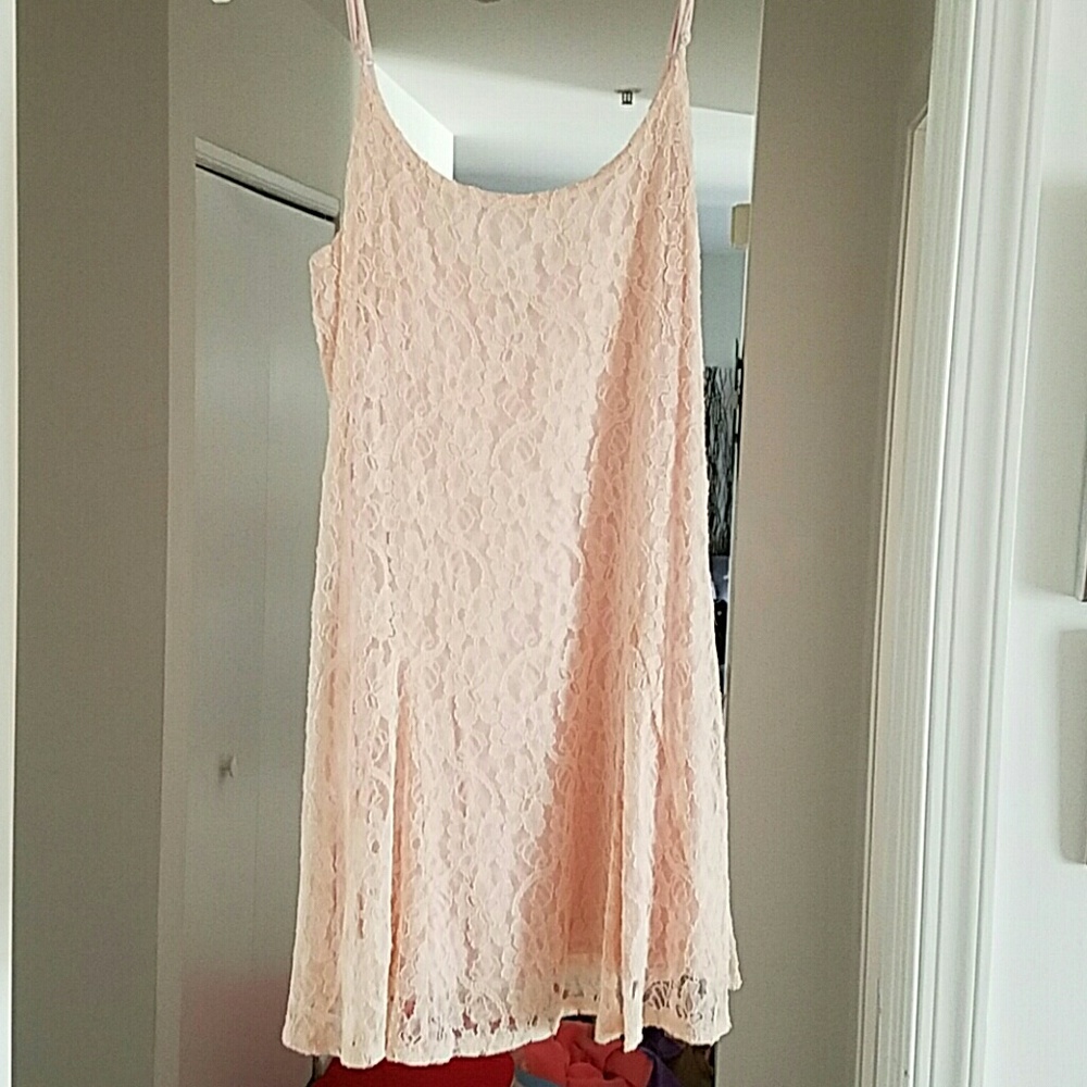 Forever 21 pink dress