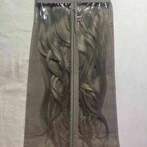 BELLAMI silver clip extensions.