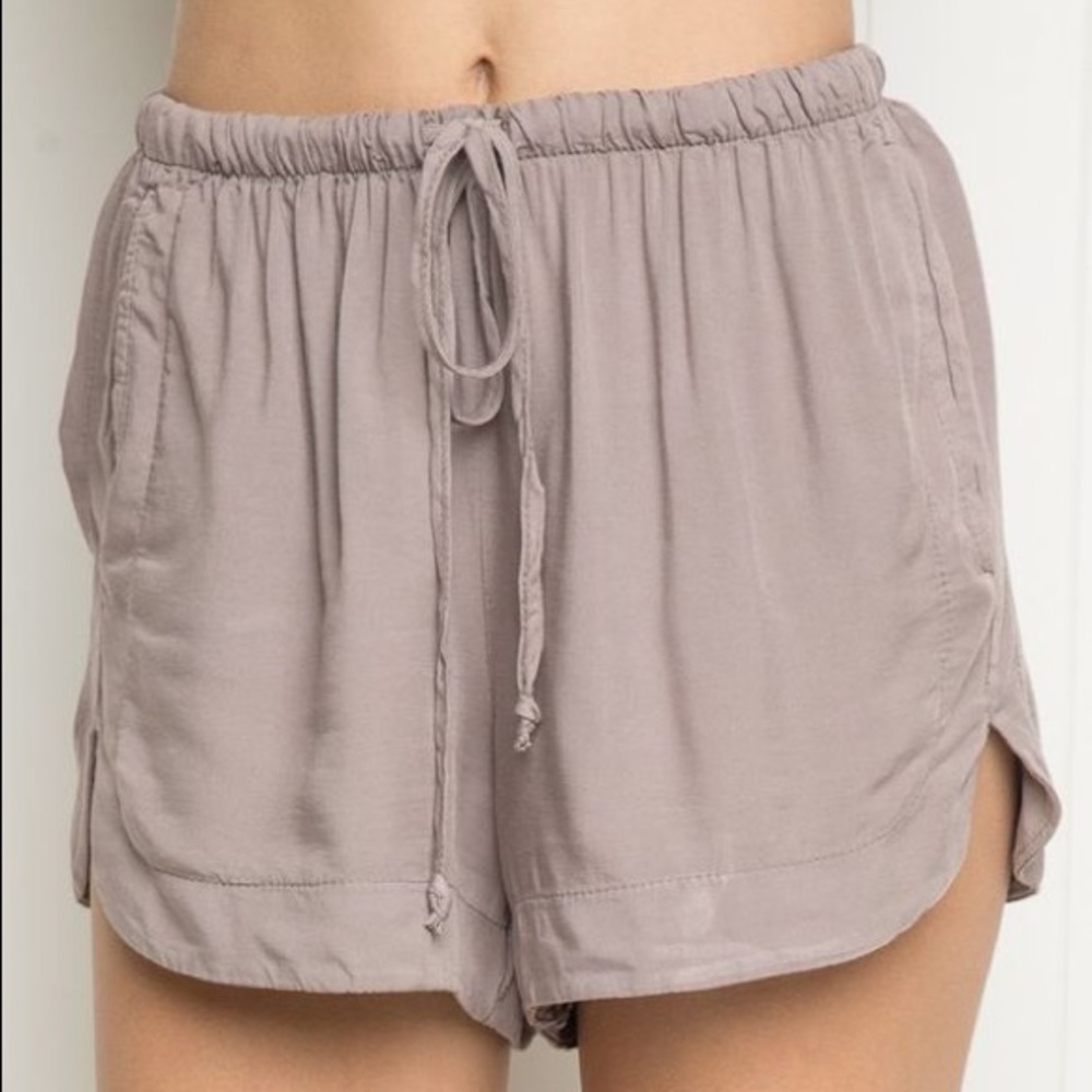 Brandy Melville Maroon Eve Shorts