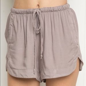 Brandy Melville Maroon Eve Shorts