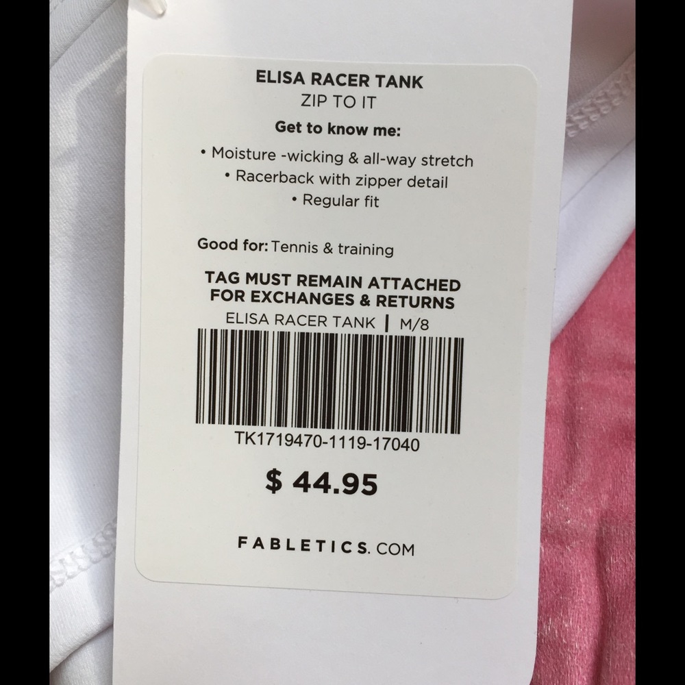 Fabletics tank - Picture 4 of 4