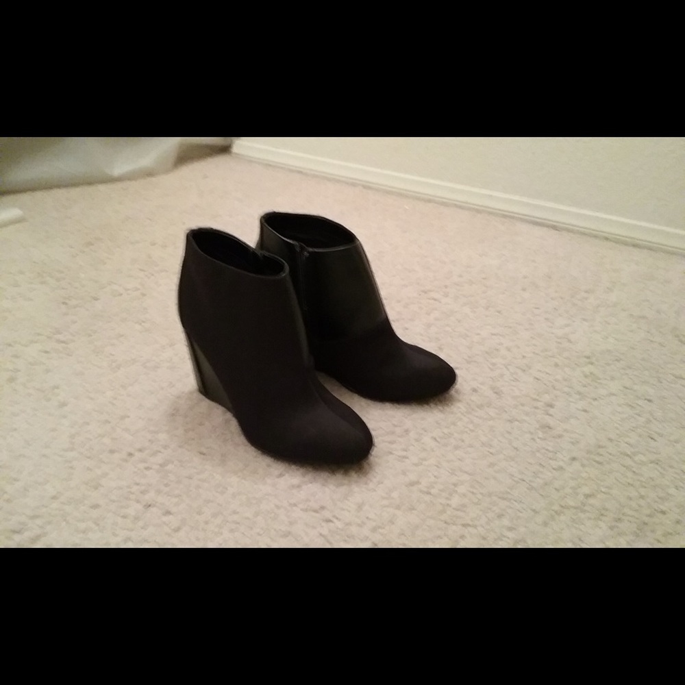 Black Charles David bootie