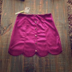LC Cranberry Skirt