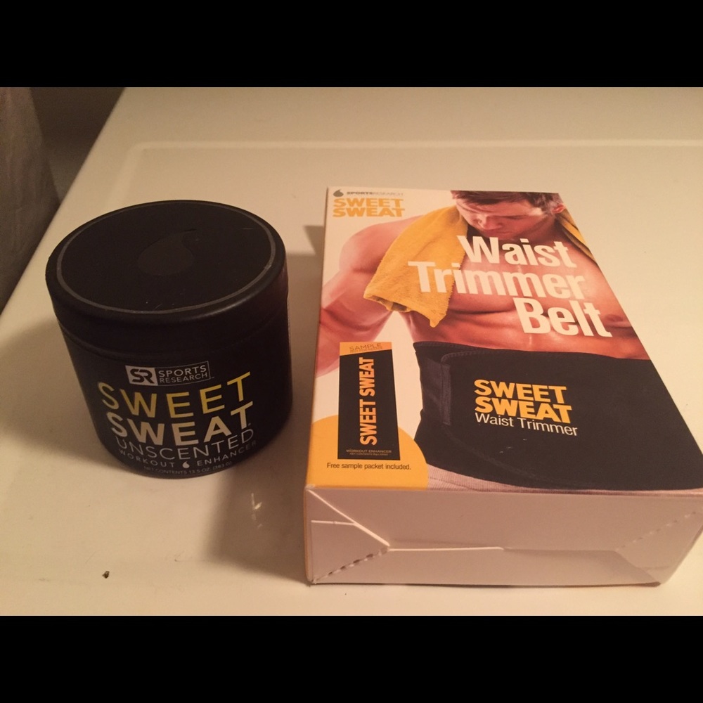 Waist trimmer with sweet sweat un scented .