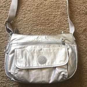 Kipling silver crossbody