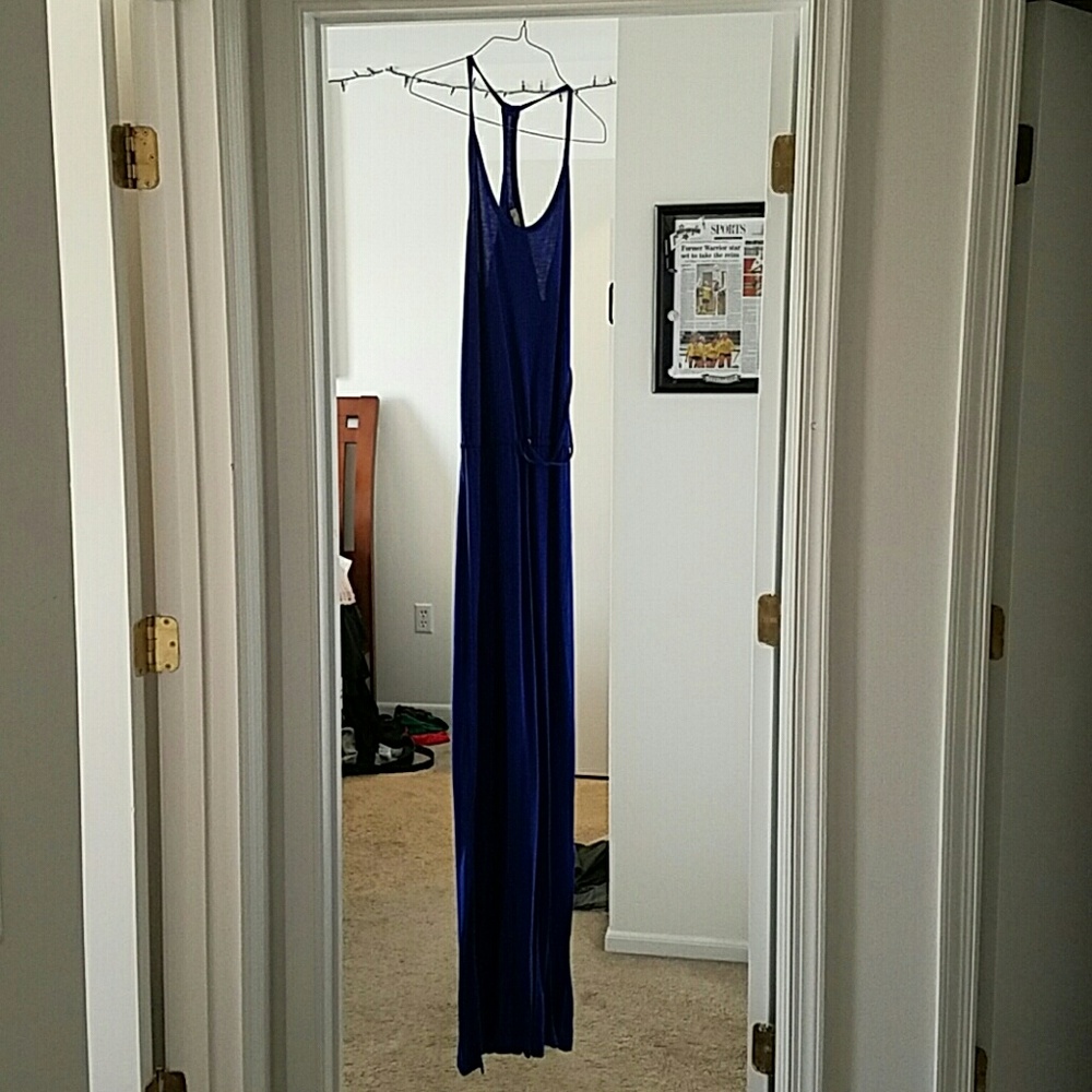 Blue forever 21 long dress