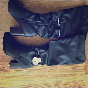 Black boots