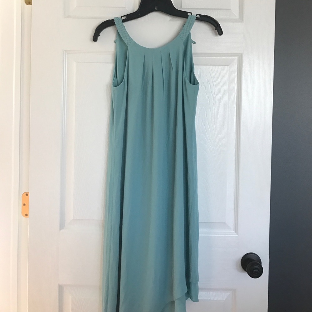 Asymmetrical hem dress