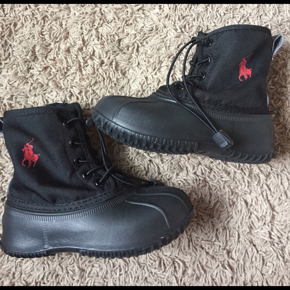 Ralph Lauren polo rain boots