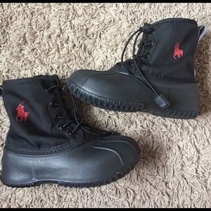 Ralph Lauren polo rain boots