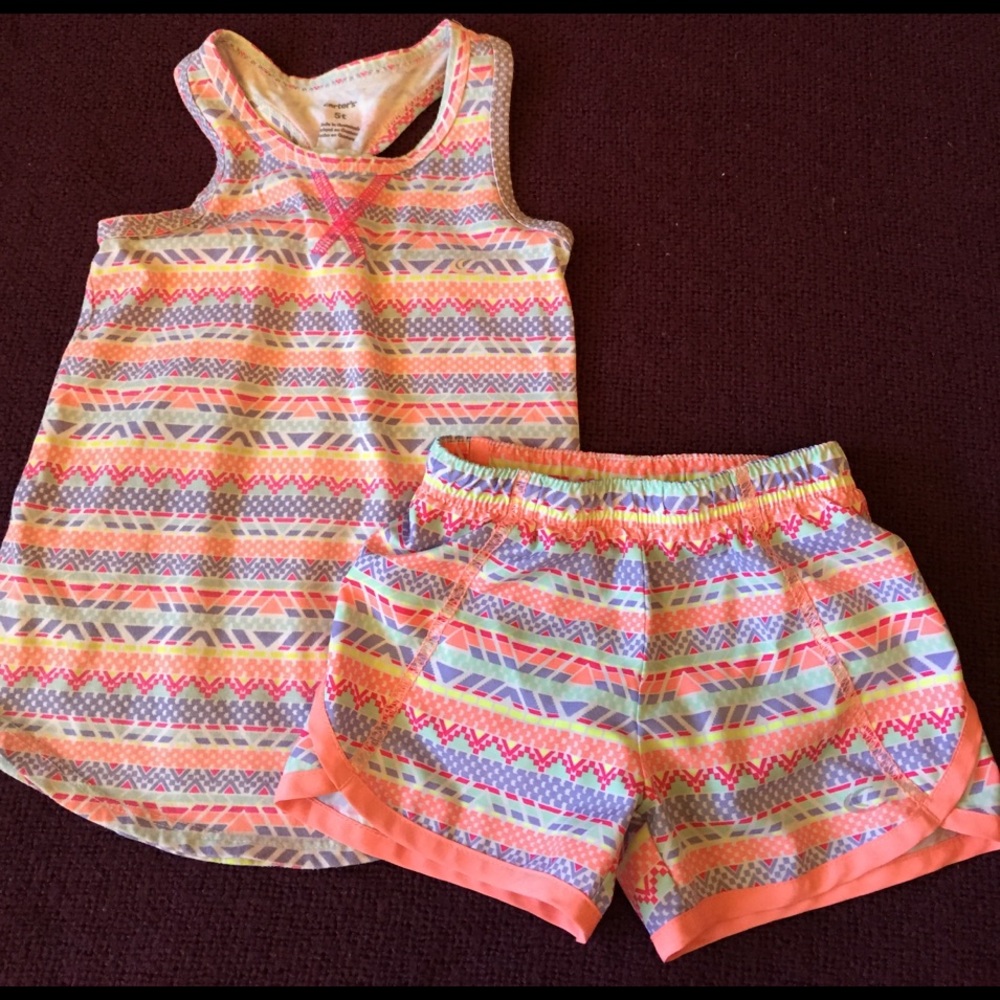 Carters 2-piece fitness style outfit.