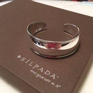 Silpada Sterling Silver Cuff Bracelet
