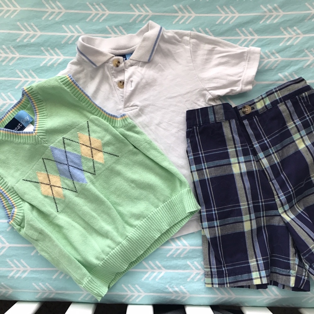 Boy's Outfit 💚💙