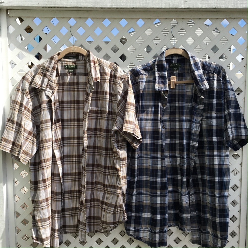 Eddie Bauer, Haggar short sleeve button downs