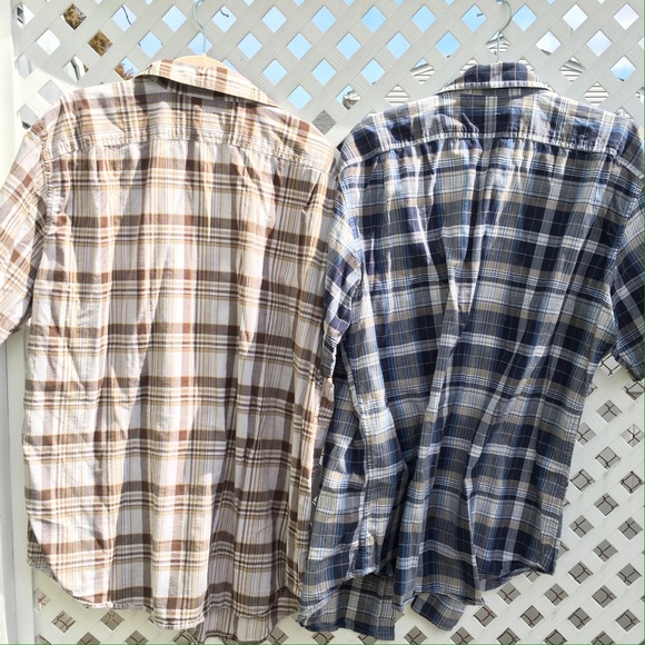 Eddie Bauer, Haggar short sleeve button downs - Picture 3 of 5