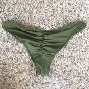 SOLD American Apparel Ruched Bikini Bottom
