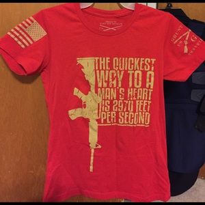 Grunt Style Women's Medium The Quickest Way shirt
