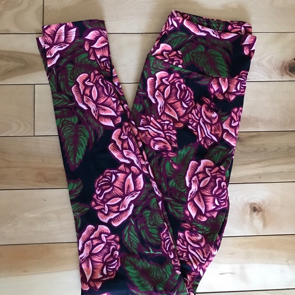 LuLaRoe Pants - UNICORN Lularoe Disney Roses OS leggings