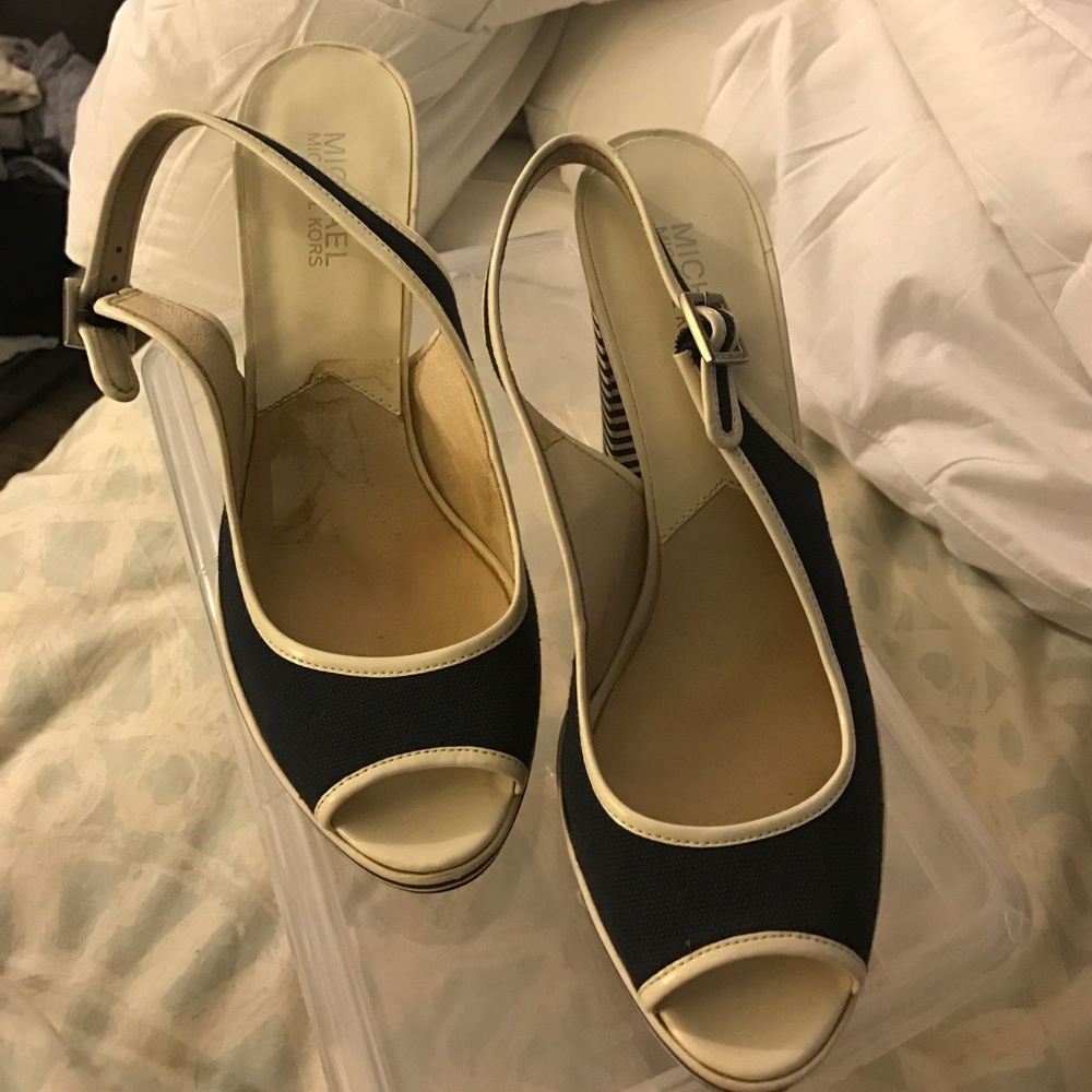 Michael Kors sling back sandals