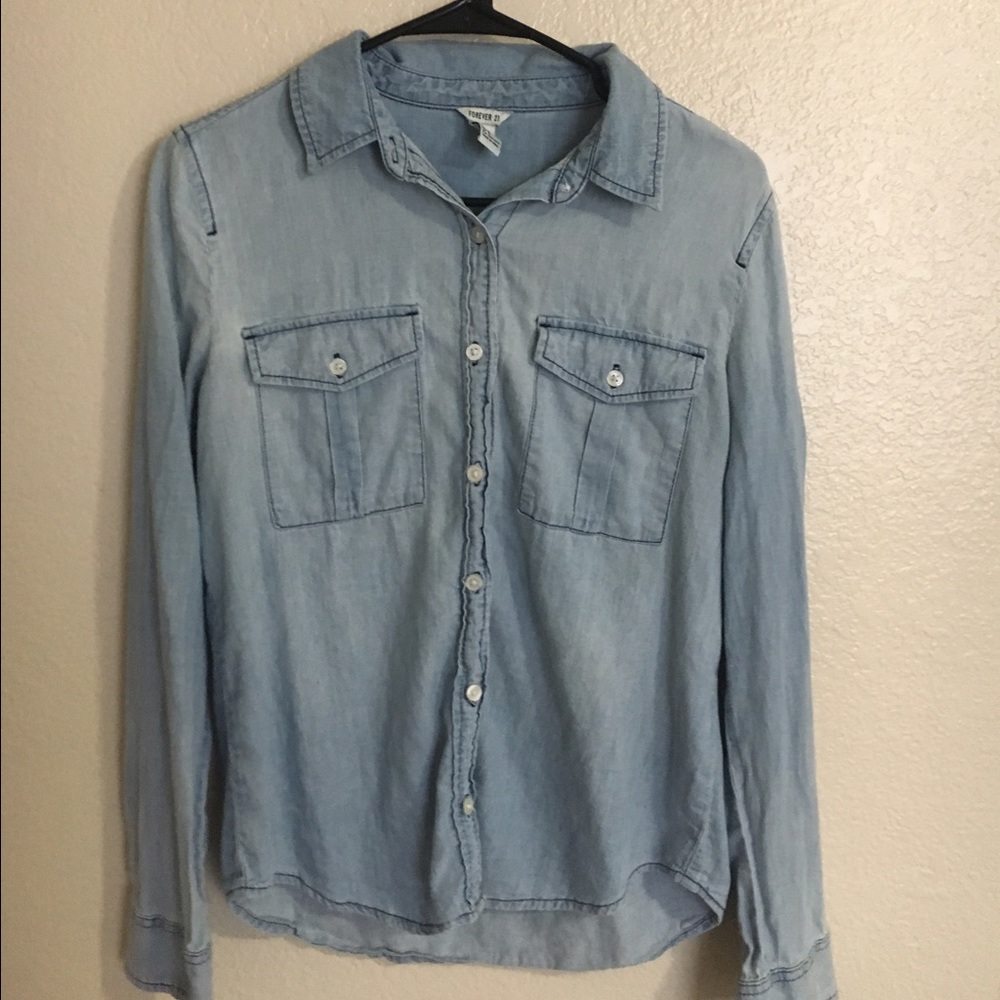 EUC Chambray Top