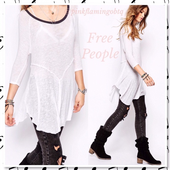 Free People Tops - ɴᴡᴛ ғree people weeĸendѕ layerιng тυnιc тop