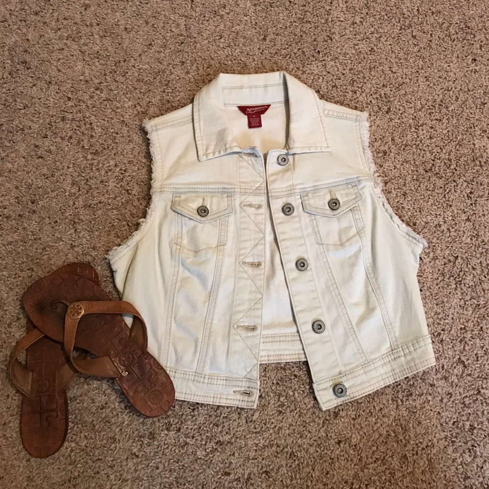 NWOT Denim Vest