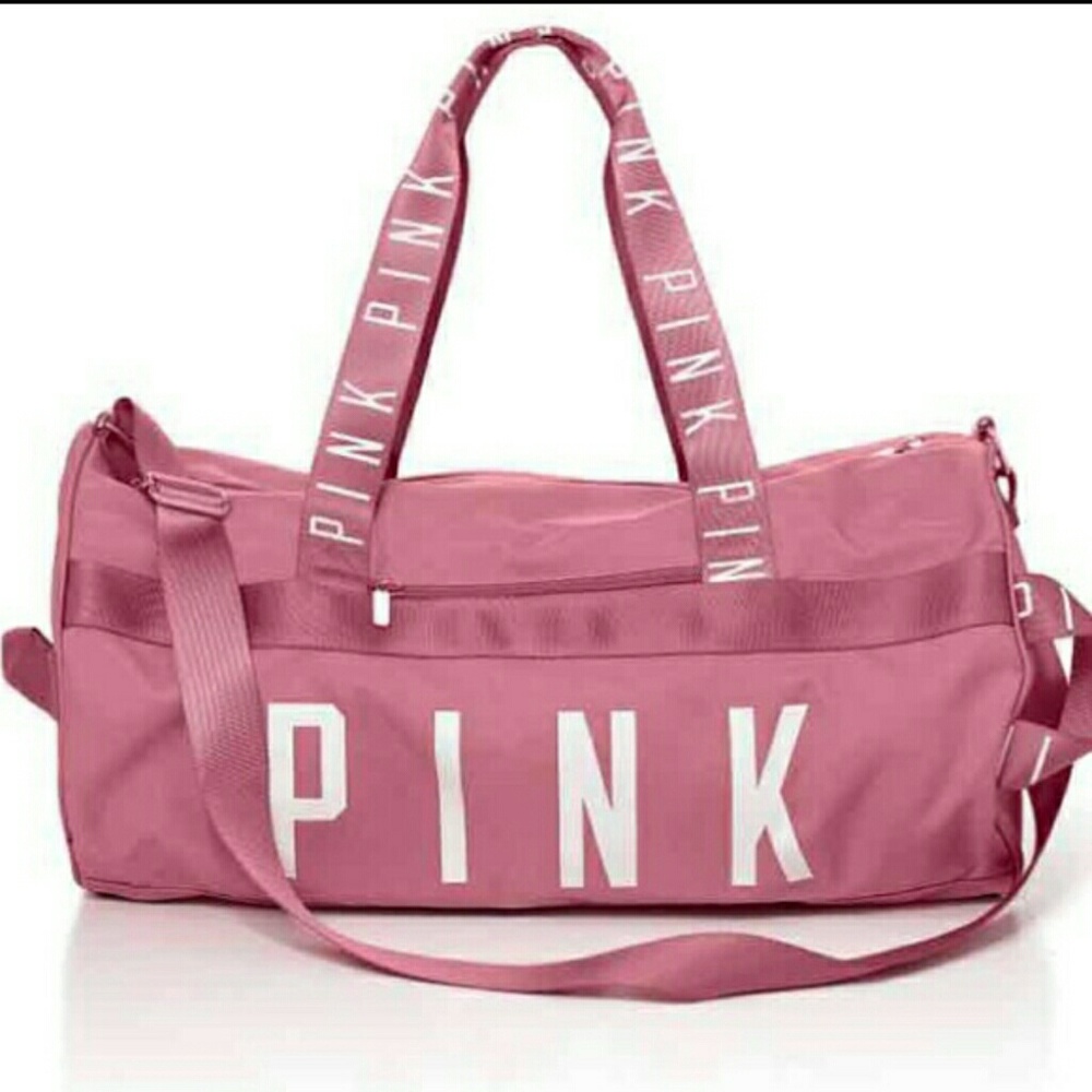 Victoria's Secret Pink duffle bag (begonia)