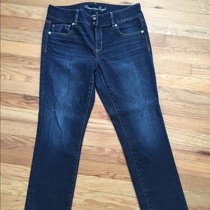 American eagle artist crop jeans