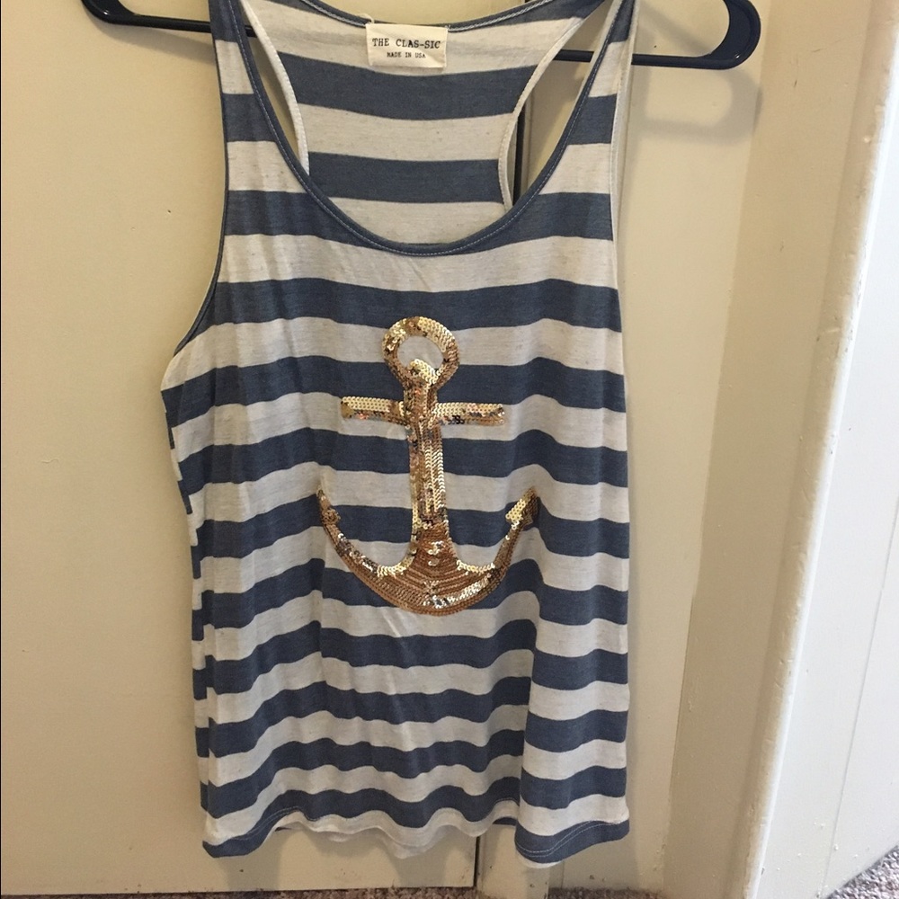 Gold anchor tank