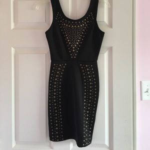 *4/$24* Charlotte Russe Black Studded Dress