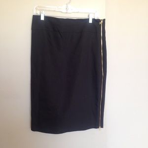 Express black skirt