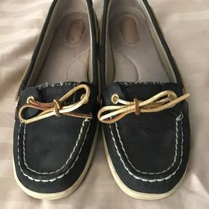 Black Sperry Shoes