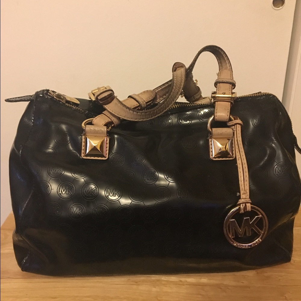 Authentic Michael Kors signature handbag