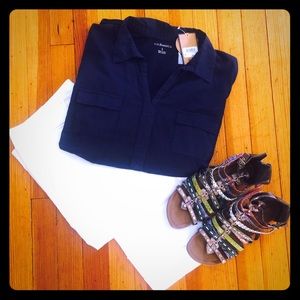 NWT G.H. Bass & Co. Size Large Top