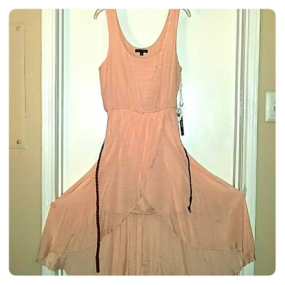 WOMENS AS U WISH HIGH LOW DRESS