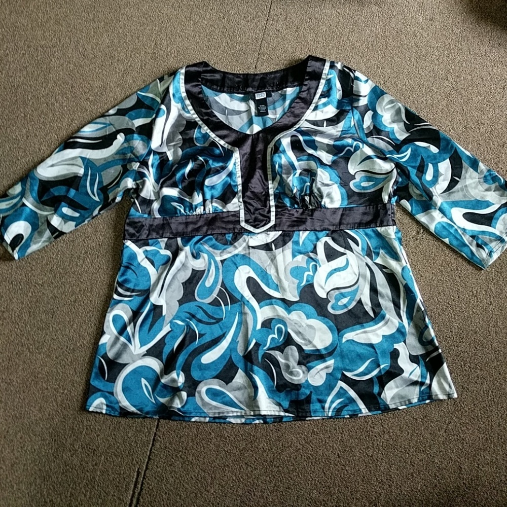 Silky blouse