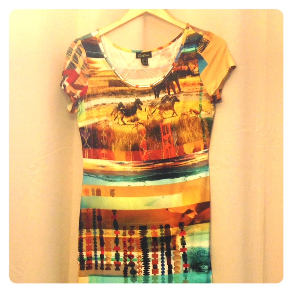 Casual Graphic Print Dress