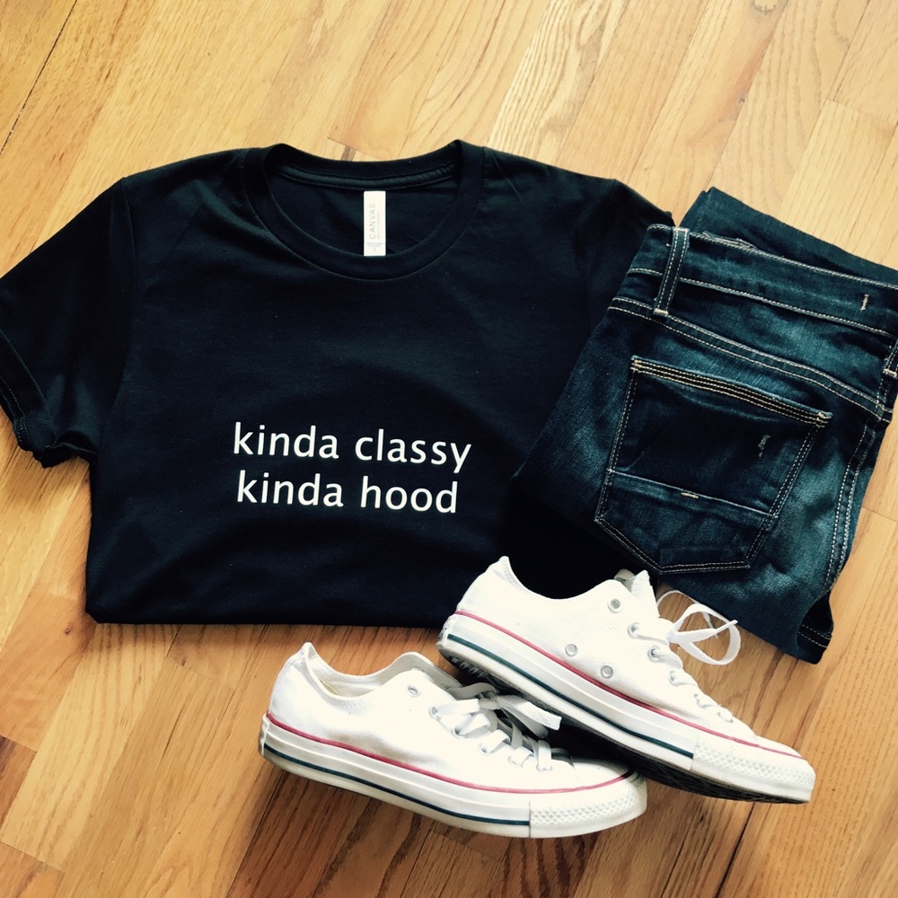 Black Graphic Tee