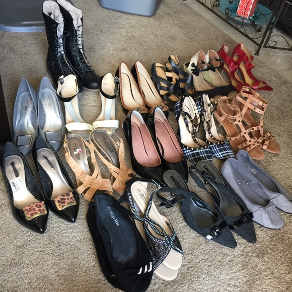 all Shoes - New or euc 17 pair bundle of shoes.