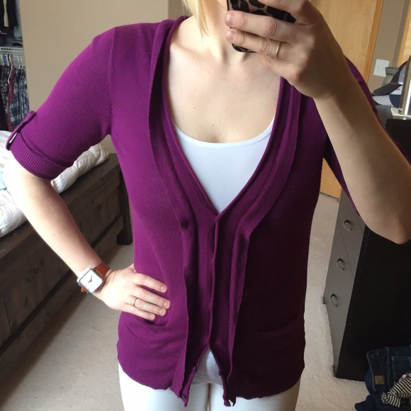 LOFT short sleeved cardigan - Picture 2 of 6