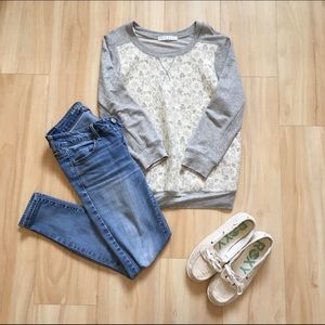 Downeast Lace Sweater