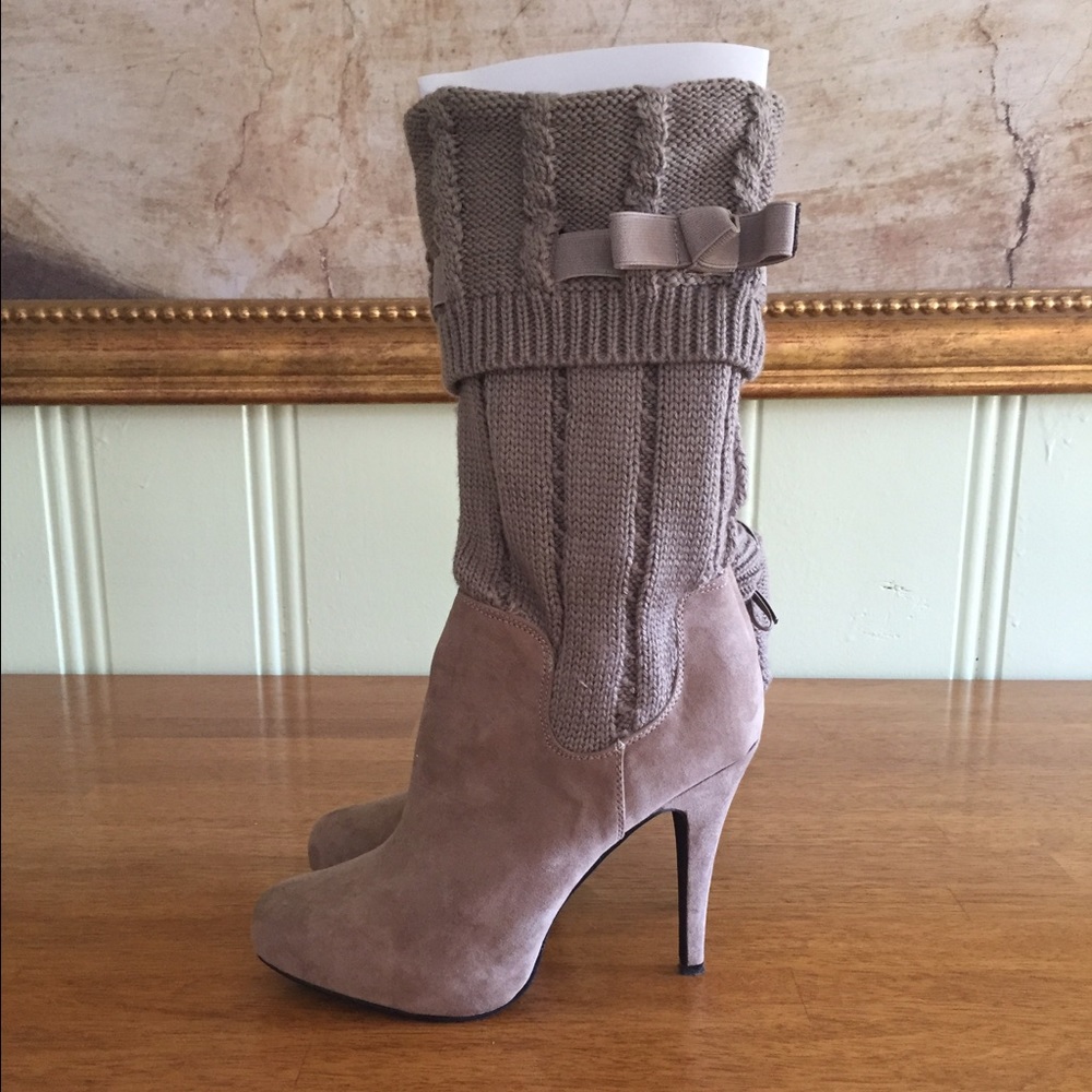 Dare Me Sweater Boots