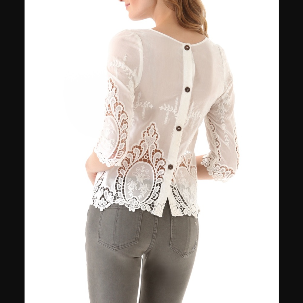 Gorgeous Embroidered Boho Top