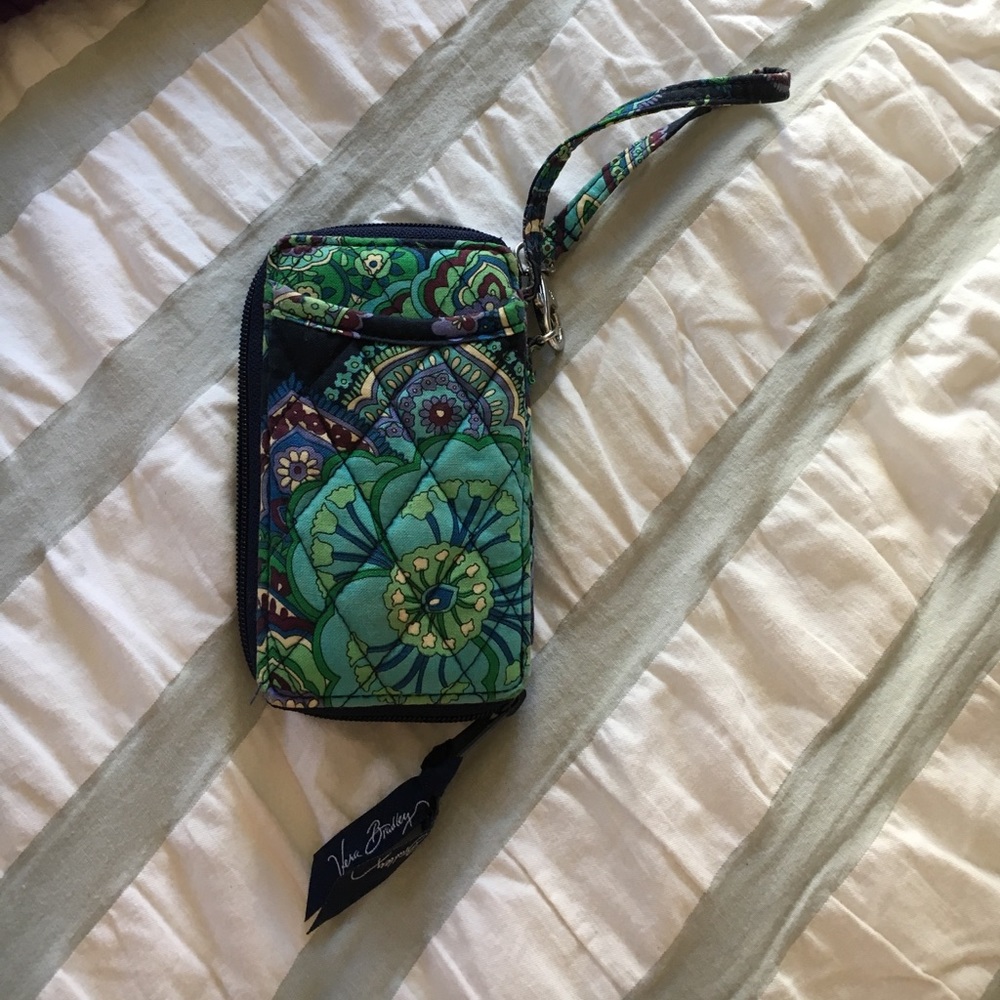 Vera Bradley Wristlet with ID slot