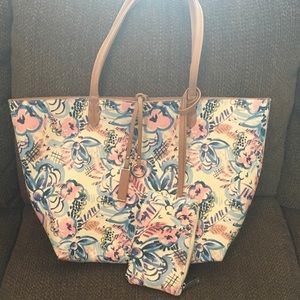 Floral tote