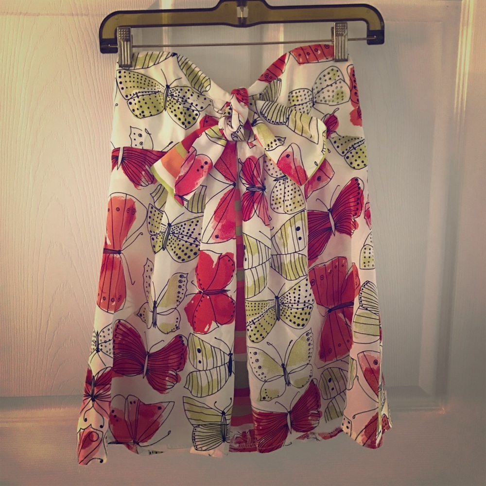 Nanette Lepore strapless blouse