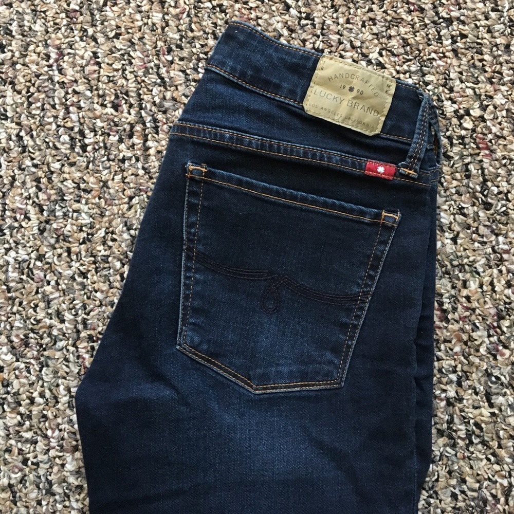 Lucky Dark Leyla Skinny Jeans